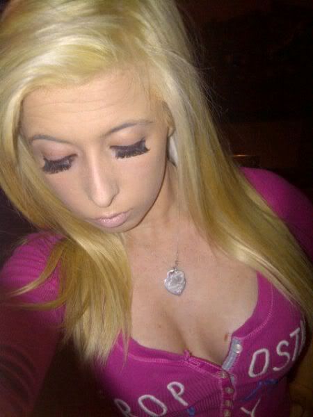 Hot homemade ex-girlfriend photo with a superb blonde amateur