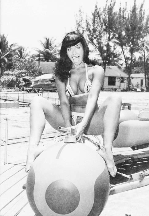 Bettie Page at the fair!