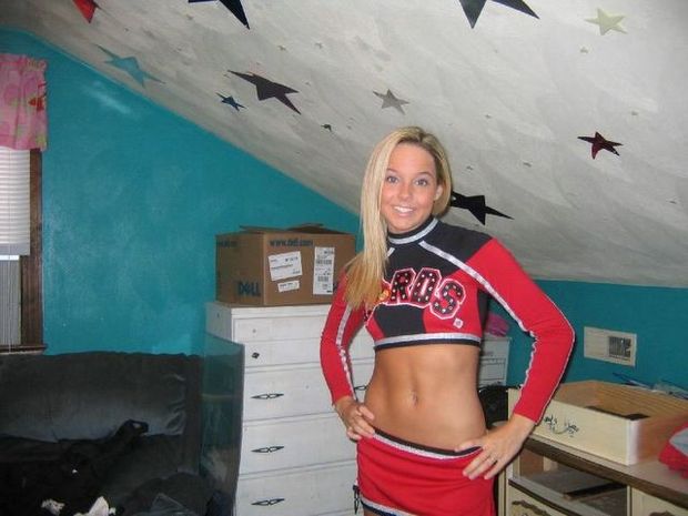 Amazing pic with sexy blonde toned body