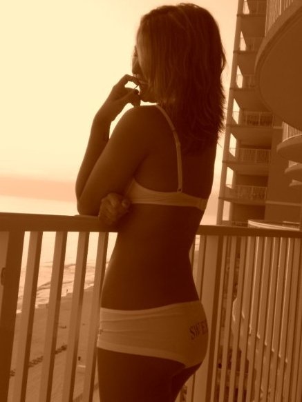 Alright take the picture, but don't let anyone see it. This is just for you.