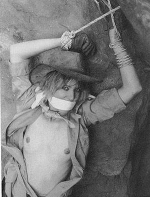 Hot bondage throwback pic