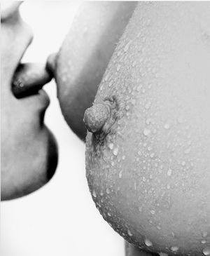 Hot picture with stunning lesbian