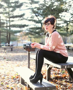 Gorgeous brunette in this awesome photo