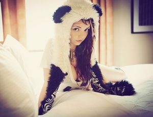 Superb brunette in a amazing picture