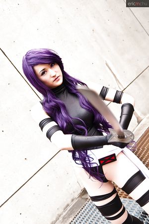 Fabulous ash brown in a amazing cosplay picture