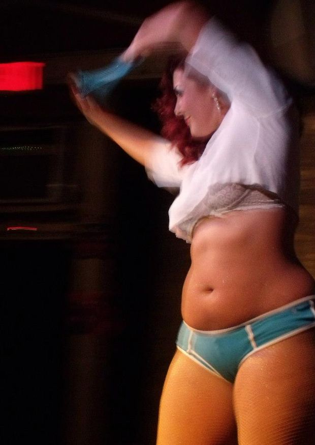 Sock-it-to-me burlesque