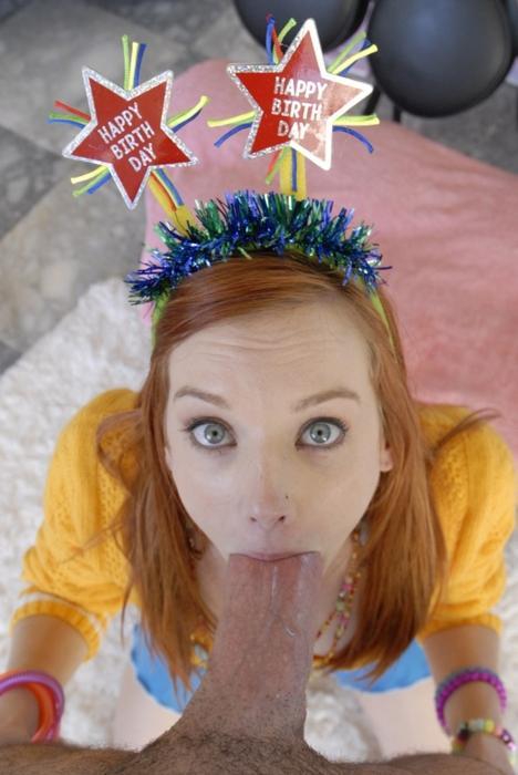 Beautiful starlet in hot head humor picture