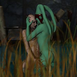 Superb lesbian in a incredible hentai picture