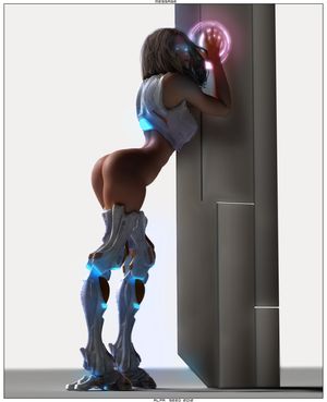 Sexy booty in amazing anime porn pic