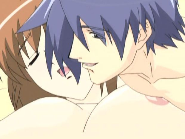Young hentai slut with HUGE tits gets fucked