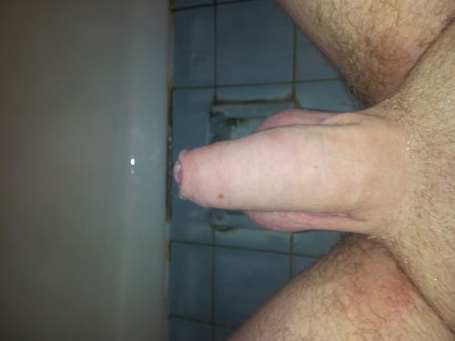 After a hot shower
