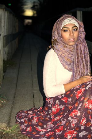 Smokin' hot! Maybe even *more* so because of the hijabâ€¦