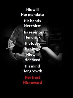 itsallprimal: His will, Her mandate. His hands, Her thirst. His...