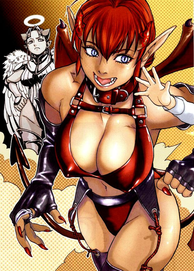 Lovely big tits in a hot anime porn photo