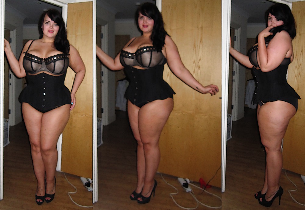 Hot pic with amazing big girls lace