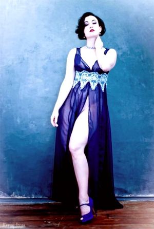 Superb stockings in this hot pic