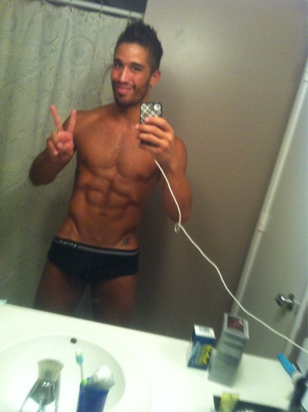gay pornstar Trey Turner (real name: Luis Mendez)