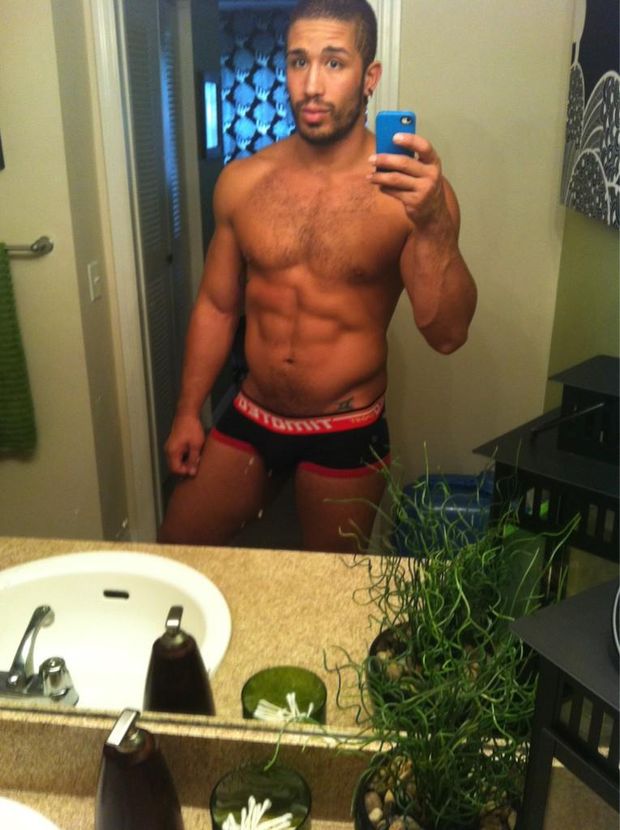 gay pornstar Trey Turner (real name: Luis Mendez)