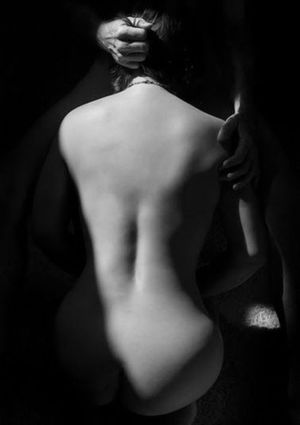 The moment of surrender when you let go, and he takes control....