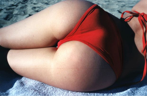 Amazing thong photo with a hot ass