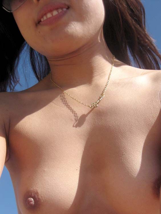Happy naked.