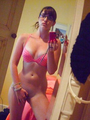 Hot pussy selfshot photo featuring stunning teen