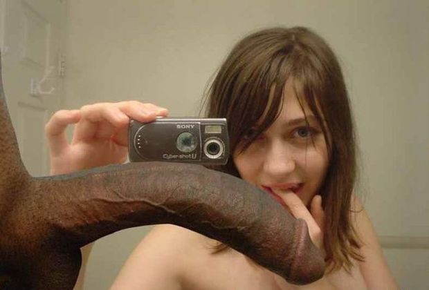Hot blonde novice in a incredible novice interracial photo