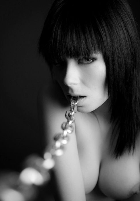 Hot brunette in incredible beginners wife photo