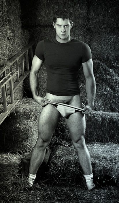 Beautiful gay fit body in hot picture