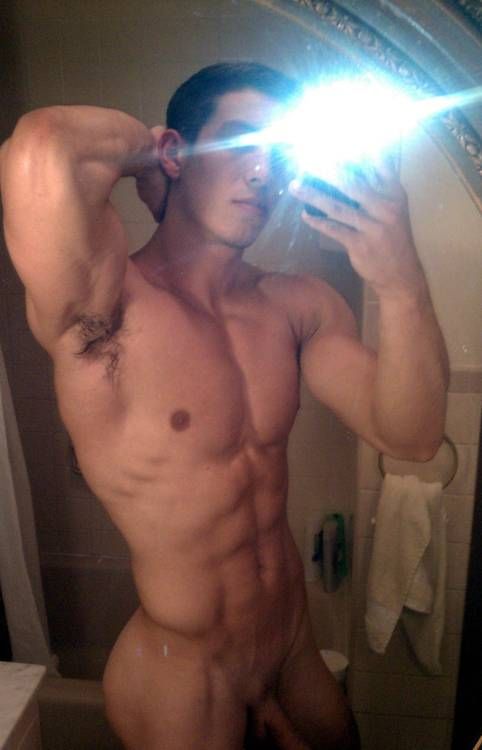 Hot gay athletic body in a hot photo
