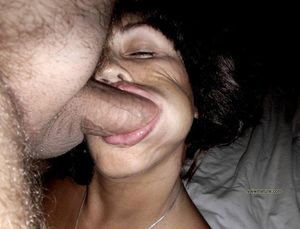 Horny mature deep face fuck