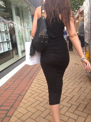 Love a long tight-fitting dress.Â  This body could stop traffic. If you liked this post ... you may enjoy these too!Sexy see-thru white back