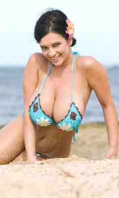 Awesome photo featuring superb brunette hooters