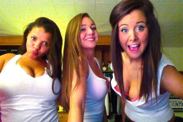 Incredible ex-girlfriend selfshot picture with a superb teen