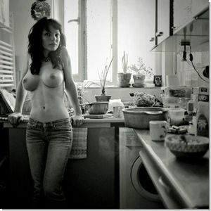 Amazing picture with a beautiful brunette