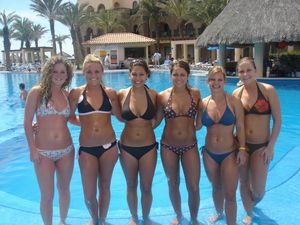 Gorgeous brunette teen in this hot wife pic