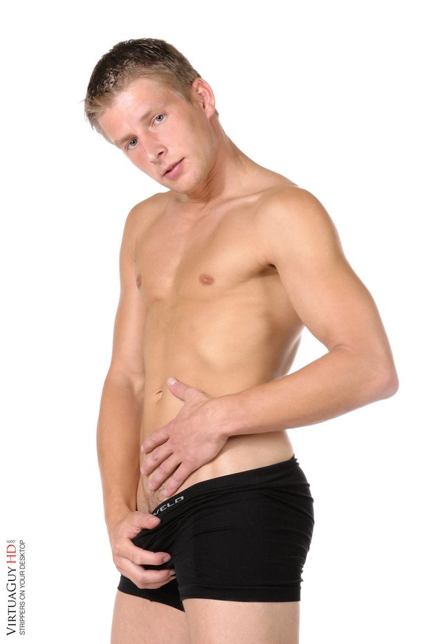 Beautiful David White hard lean body