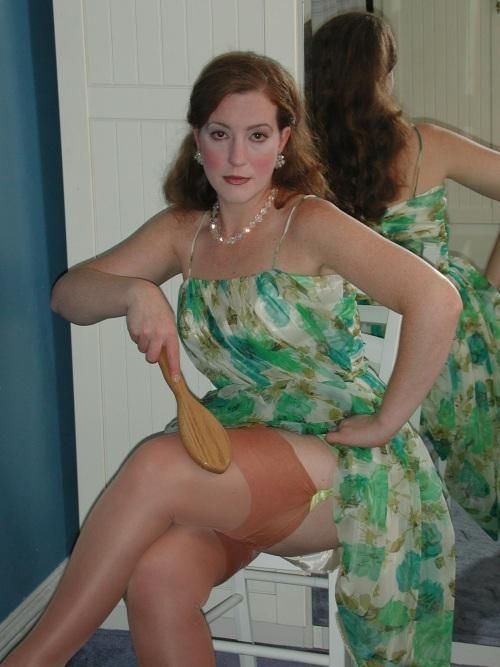 Superb mother in a hot photo