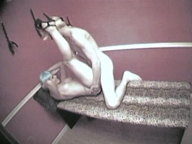Hidden cam in the dungeon room