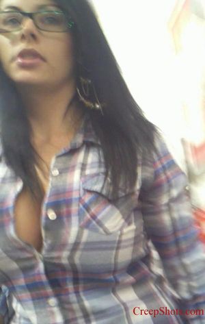 That button is under extreme stress.Â  Would love a wardrobe malfunction right about now and her big boobs come a spilling our war. If you l