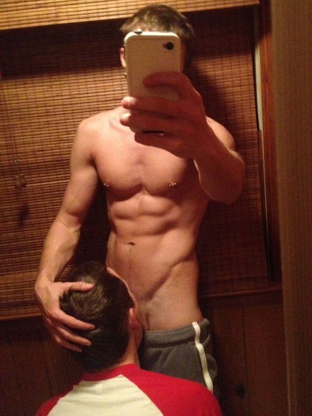 Amazing gay in a awesome bj photo