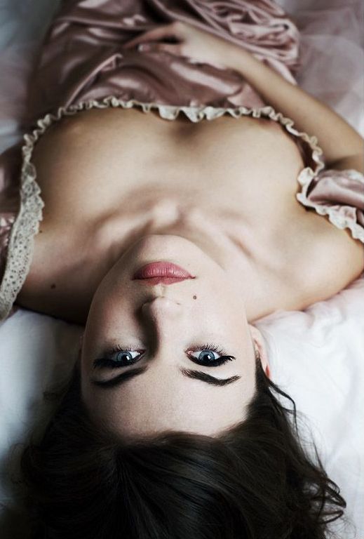 Hot photo featuring stunning brunette