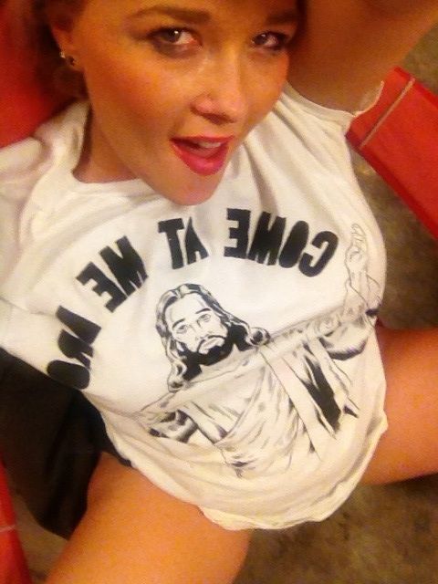 Cum at me