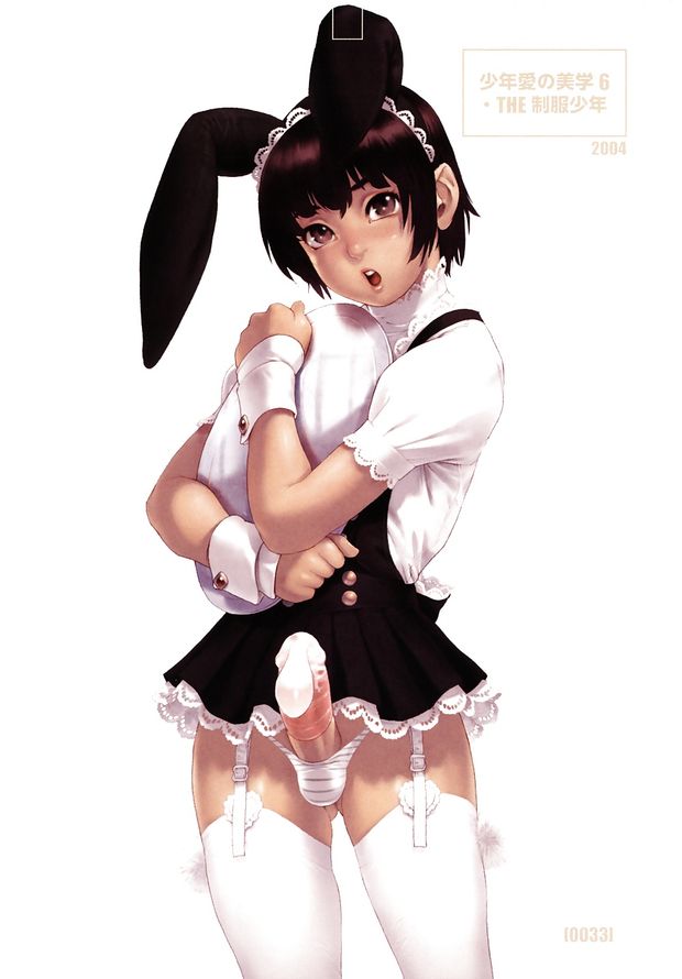 Awesome hentai costume photo with beautiful transvestite stockings