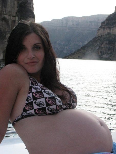 Gorgeous brunette boobs in hot beginners wife picture