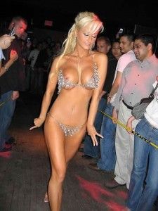 Hot picture featuring gorgeous blonde stockings