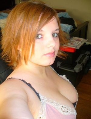 Amazing jugs coed in a hot novice girl next door picture