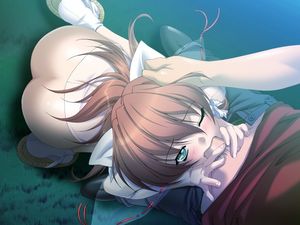 Awesome bj hentai photo with a gorgeous butt