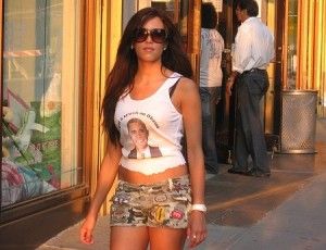 Hot amateur photo with a lovely brunette