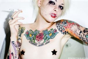 Incredible picture with hot emo